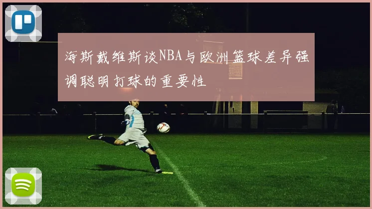 海斯戴维斯谈NBA与欧洲篮球差异强调聪明打球的重要性